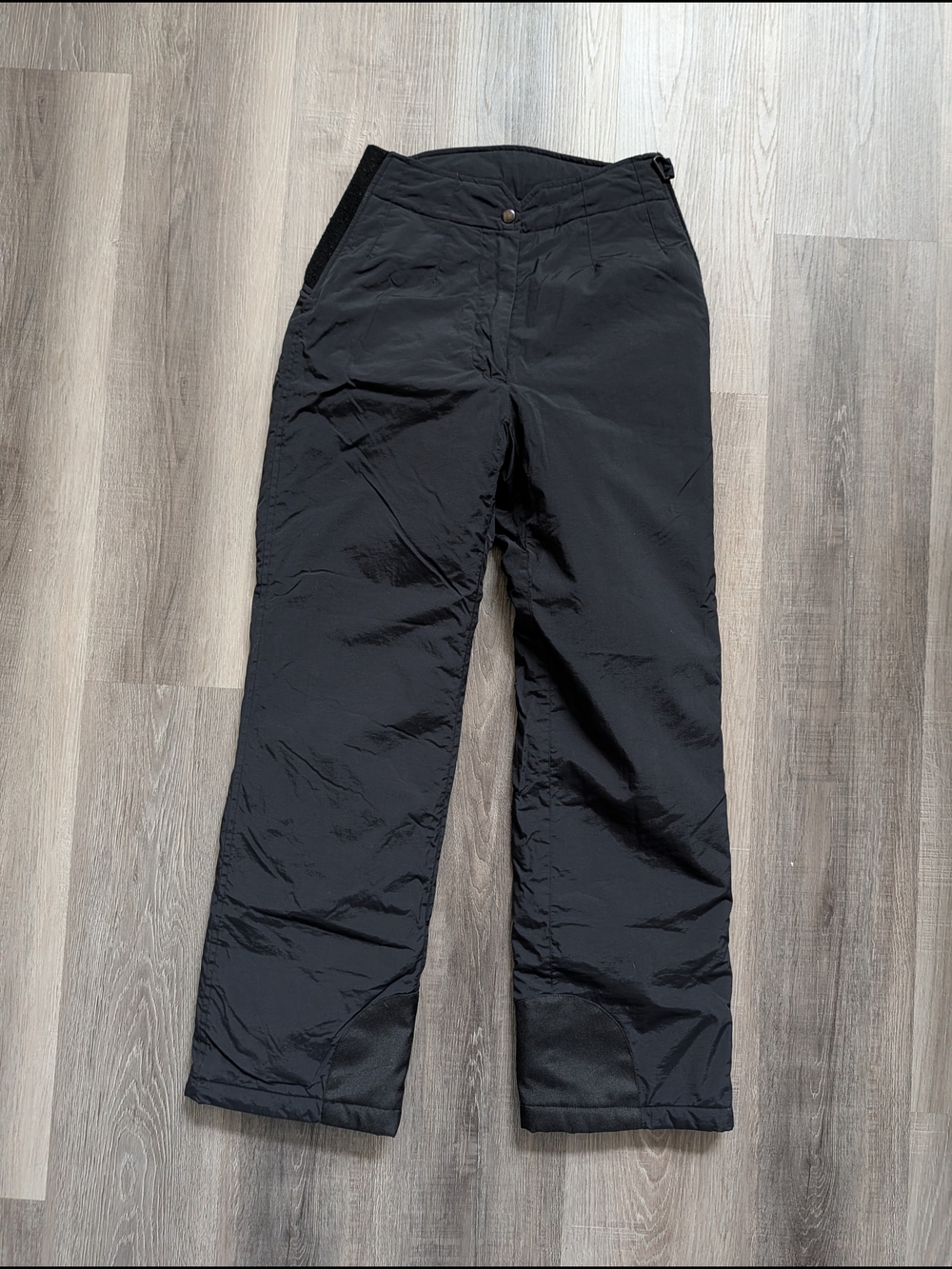 Obermeyer Snow Pants Womens Size 6 Black Insulated Ski Winter Stretch Waist